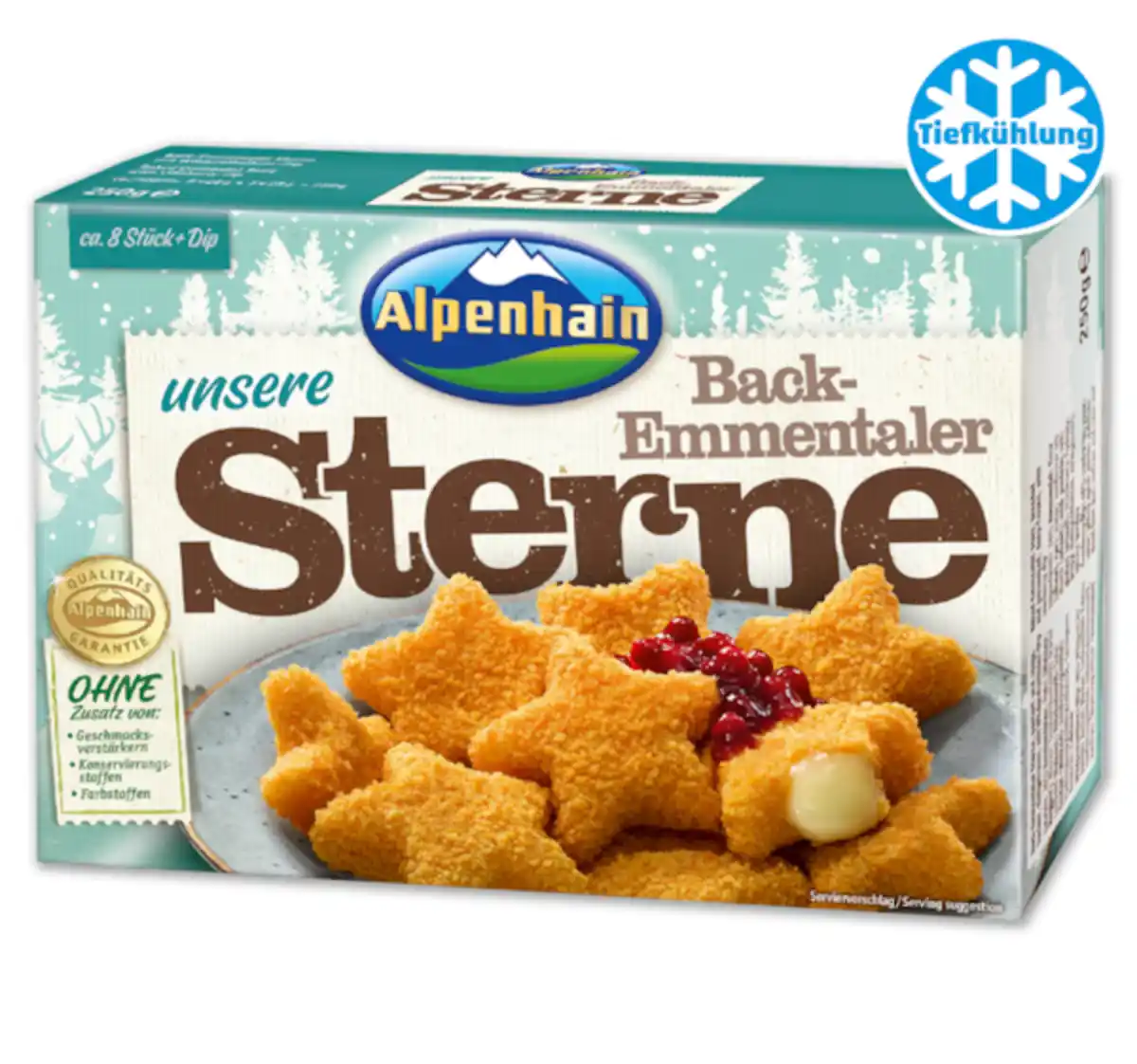 Bild 1 von ALPENHAIN Back-Emmentaler Sterne*