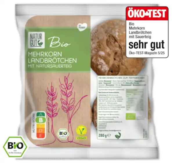Bild 1 von NATURGUT Bio Land­brötchen