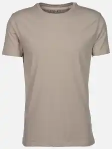 Herren Basic Shirt Beige