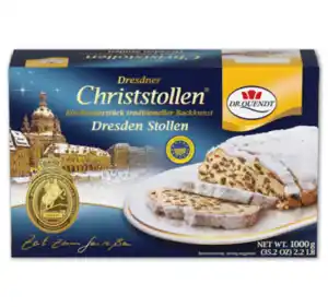 DR. QUENDT Echter Dresdner Christ­stollen