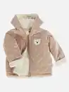 Bild 1 von Baby unisex Nickijacke mit Kapuze Beige