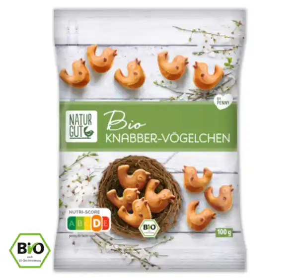 Bild 1 von NATURGUT Bio Knabber-Vögelchen