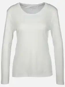 Damen Langarmshirt Weiß