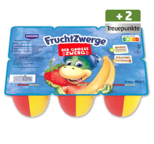Bild 1 von DANONE Fruchtzwerge XXL*