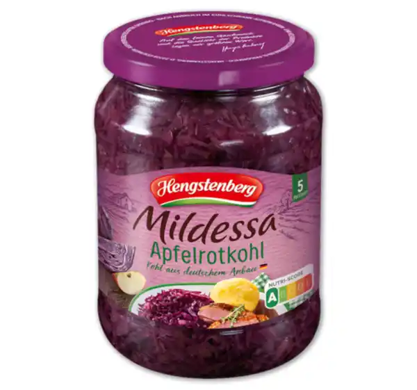Bild 1 von HENGSTENBERG Mildessa Apfelrotkohl*