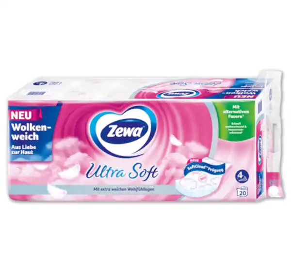 Bild 1 von ZEWA Ultra Soft Toilettenpapier*