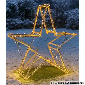 DIY-Klappbock-Weihnachtsstern