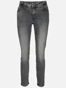 Damen Jeans in Slim Fit "Hanna" Grau