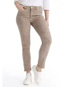 Damen Jeans "Milano" Braun