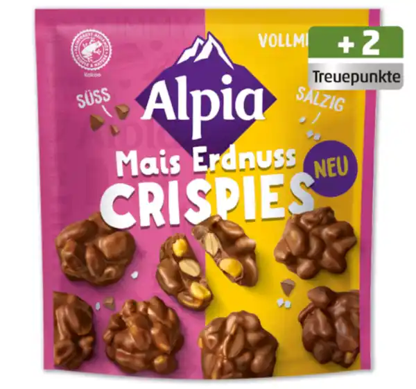 Bild 1 von ALPIA Mais Erdnuss Crispies*