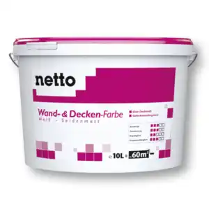 netto Wand- und Decken-Farbe