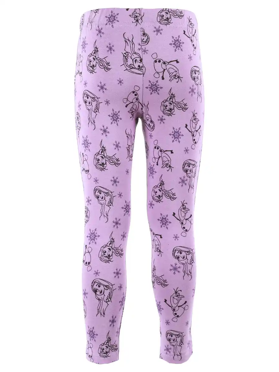 Bild 2 von Mädchen Leggings mit Frozen Motiv Lila