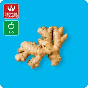   Bio Ingwer, Ursprung: China / Peru / Brasilien