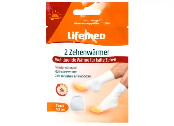 Bild 1 von Lifemed Zehenwärmer selbstwärmend für ca. 8 Stunden