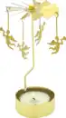 Bild 1 von IDEENWELT Teelichtkarussell Trompetenengel gold
