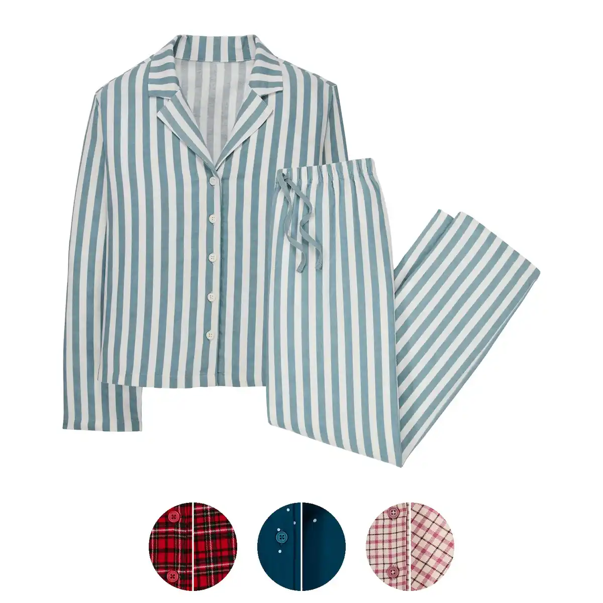 Bild 1 von Damen Flanell Pyjama