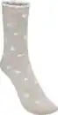Bild 3 von IDEENWELT Doppelpack Kuschelsocken Herz taupe Gr. 39/42