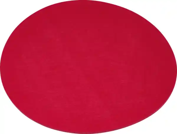 Bild 1 von IDEENWELT Filz-Set rund, rot