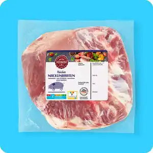 MEINE METZGEREI Nackenbraten, Vom Schwein