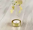Bild 2 von IDEENWELT Teelichtkarussell Trompetenengel gold