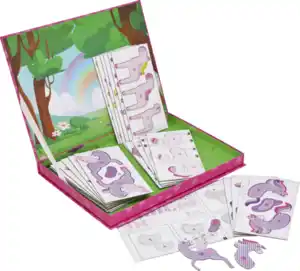 IDEENWELT 3D-Spielfiguren-Set Einhorn