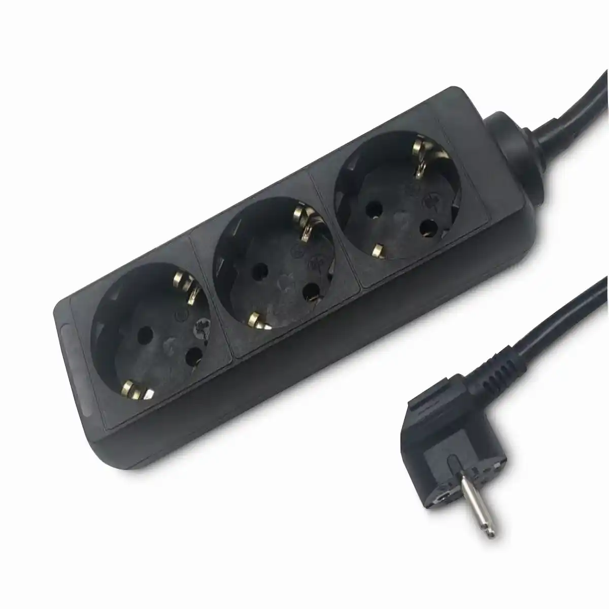 Bild 1 von Steckerleiste 1,4 m schwarz 3-fach