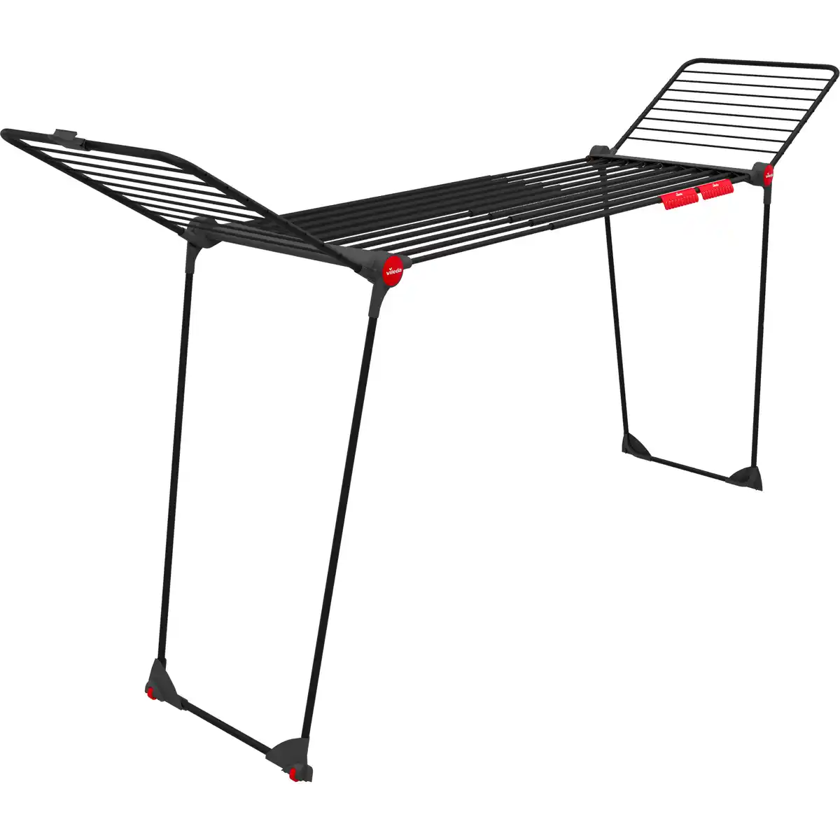 Bild 1 von Vileda Wäschetrockner 'Infinity flex Ultimate' schwarz rollbar 304 x 128 x 56 cm