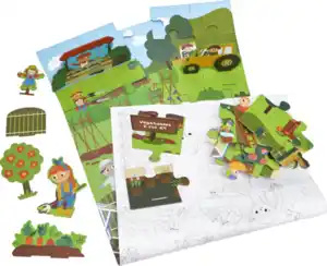 IDEENWELT 3D Puzzle Bauernhof