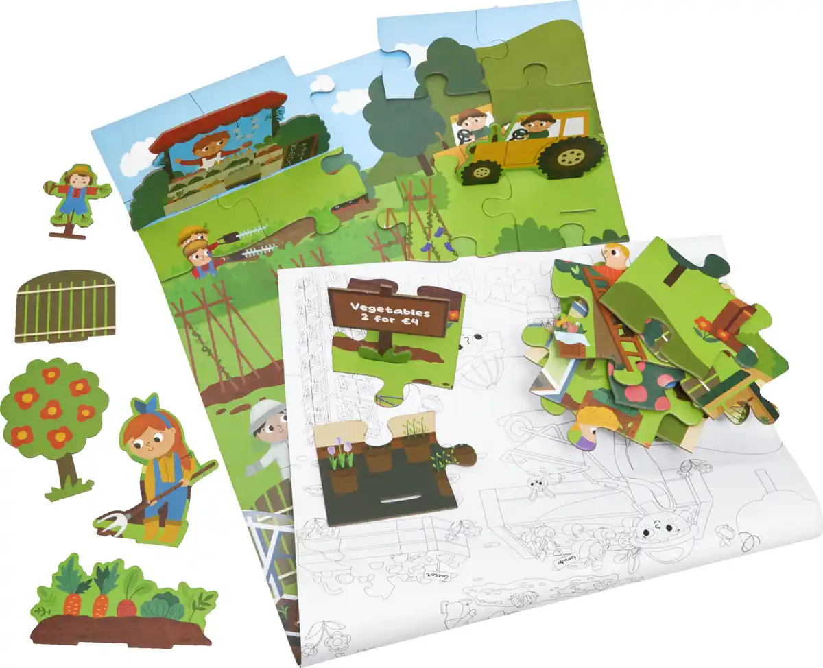 Bild 1 von IDEENWELT 3D Puzzle Bauernhof