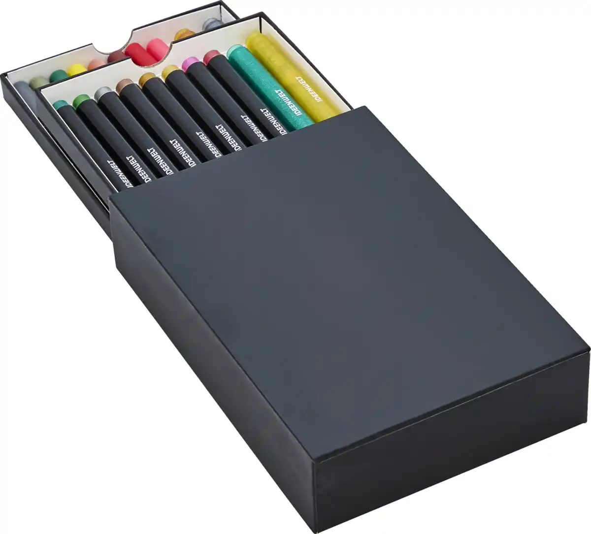 Bild 2 von IDEENWELT Kreativset Filzstifte in Schubladenbox