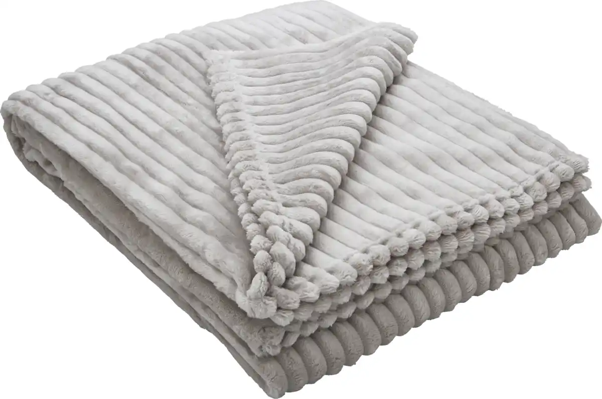 Bild 2 von IDEENWELT Luxus-Decke 150 x 200 cm taupe