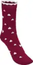 Bild 2 von IDEENWELT Doppelpack Kuschelsocken Herz beere Gr. 35/38