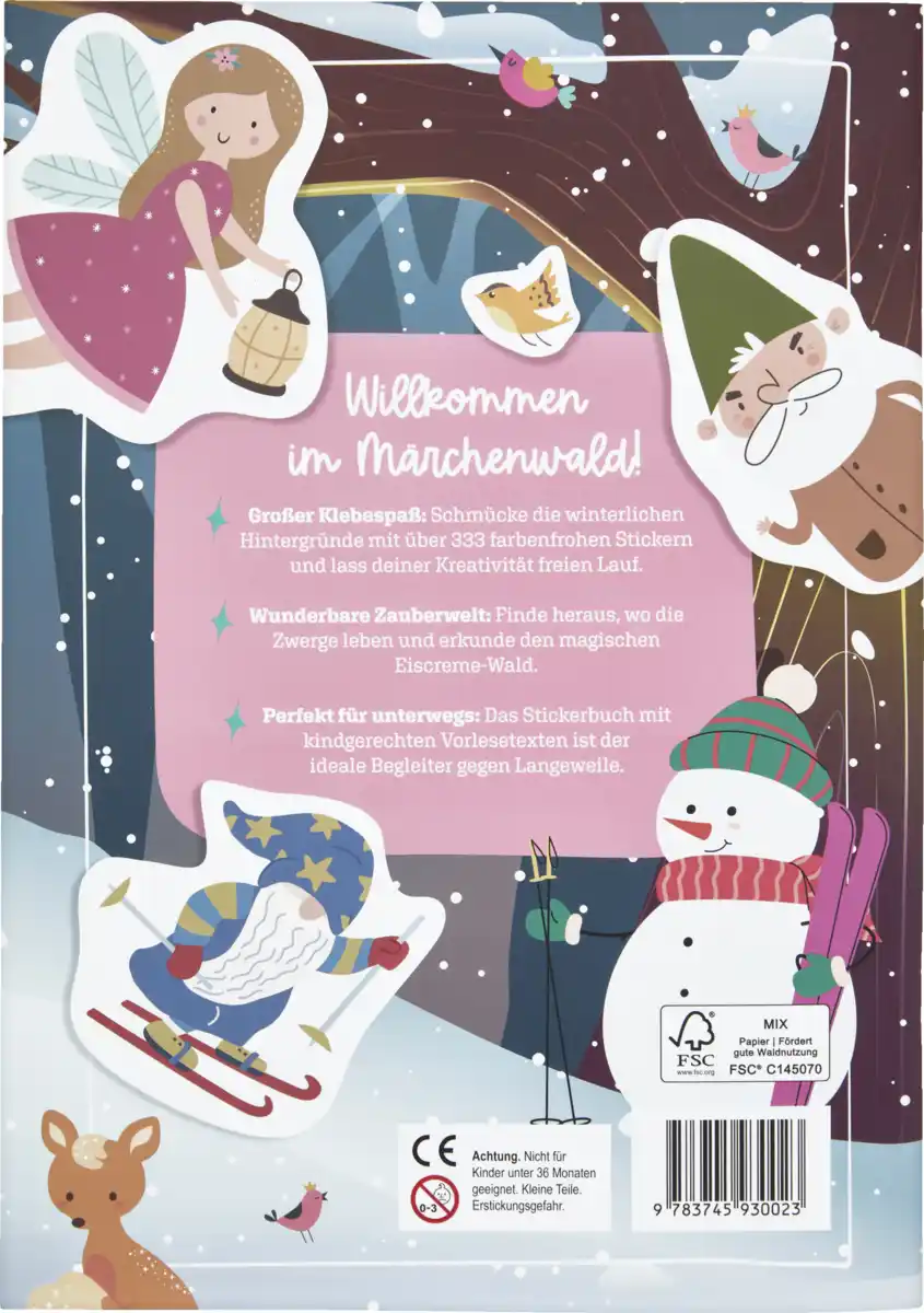 Bild 2 von IDEENWELT Stickerbuch Magisches Winterwunderland