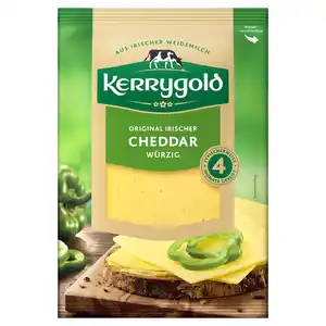 KERRYGOLD Scheibenkäse, Cheddar mild-würzig