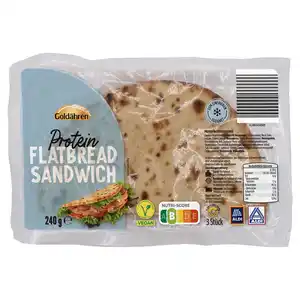 GOLDÄHREN Protein Flatbread Sandwich 240 g