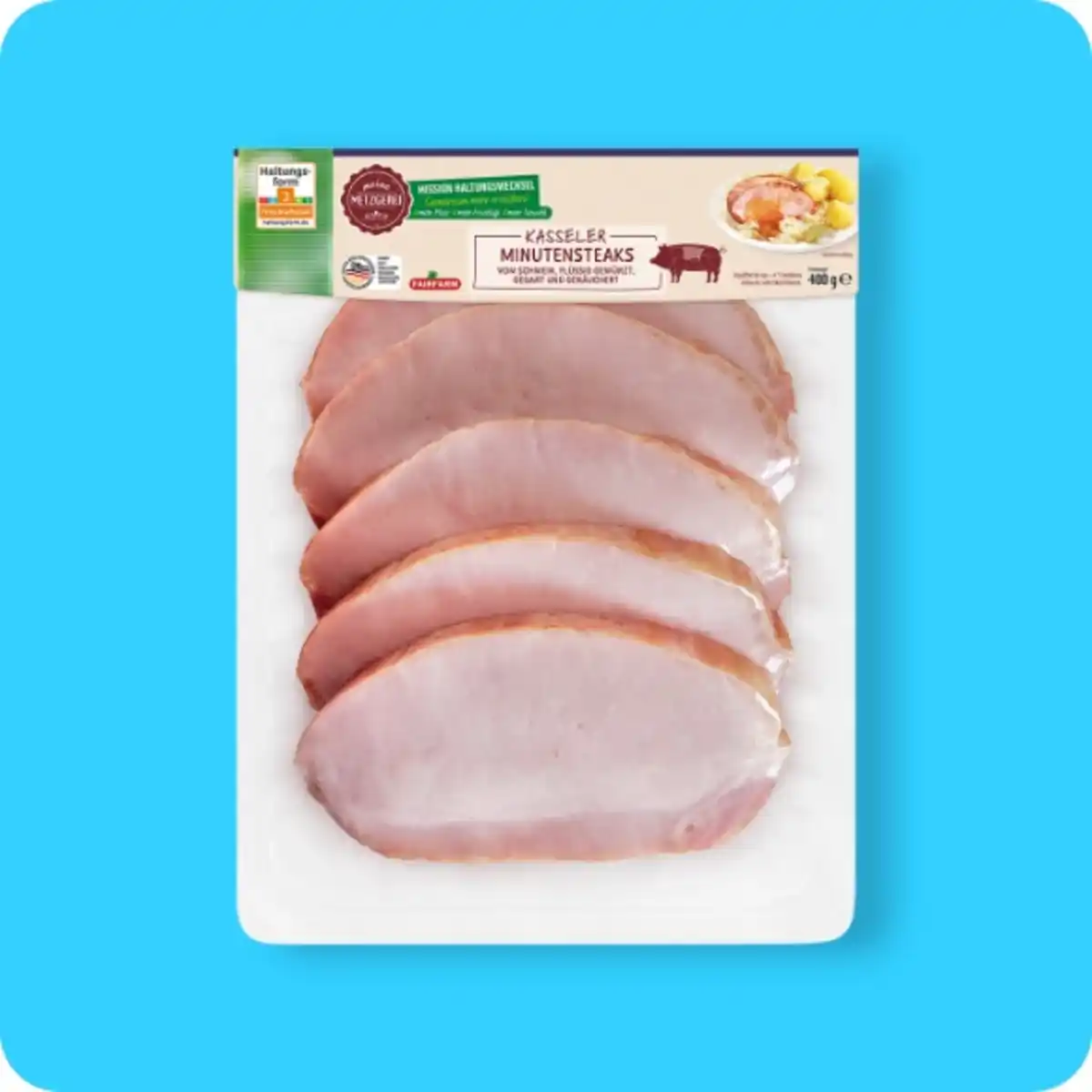 Bild 1 von MEINE METZGEREI Kasseler Minutensteaks, Vom Schwein