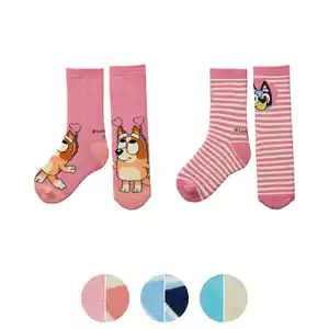 Bluey Kinder-Socken 2er-Pack