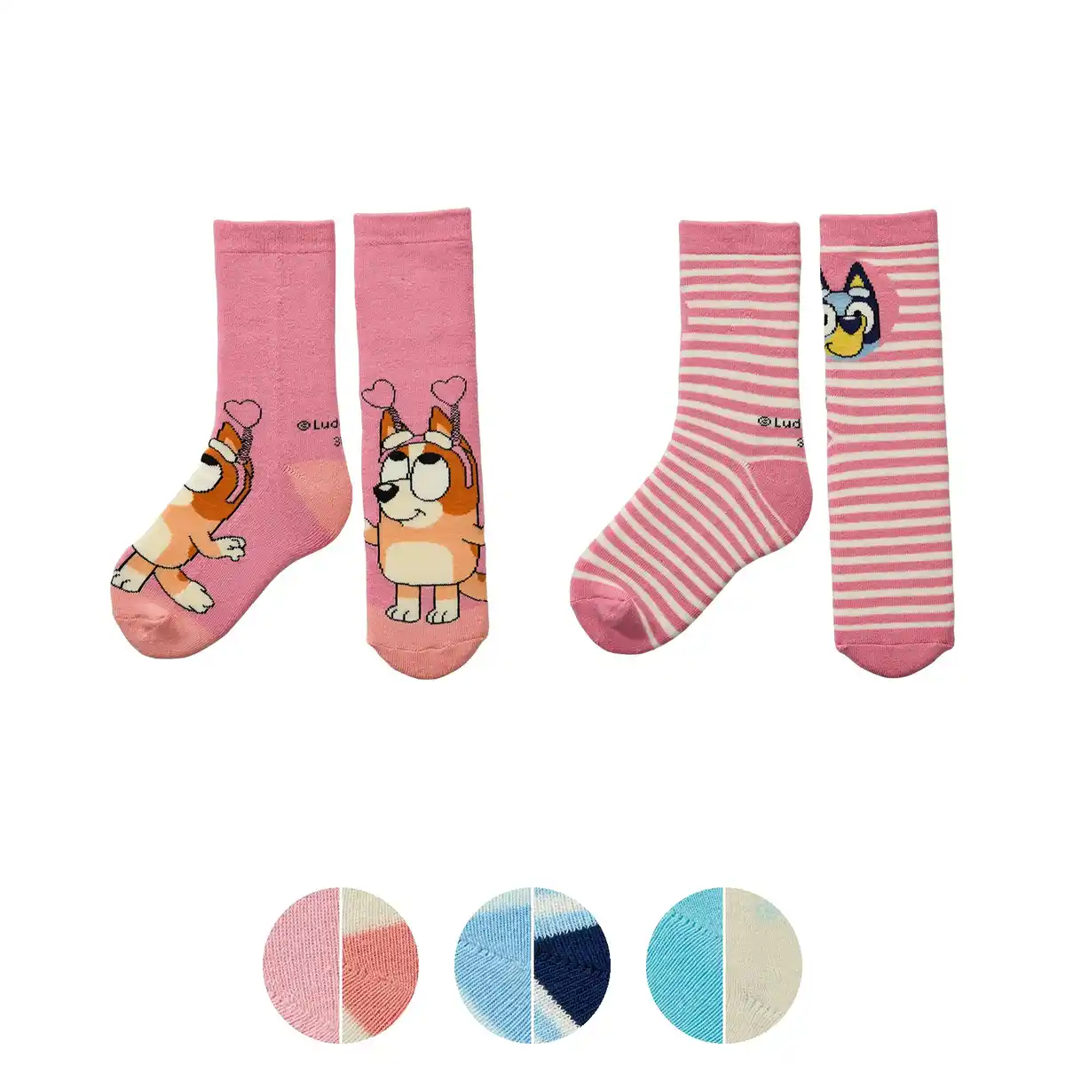 Bild 1 von Bluey Kinder-Socken 2er-Pack