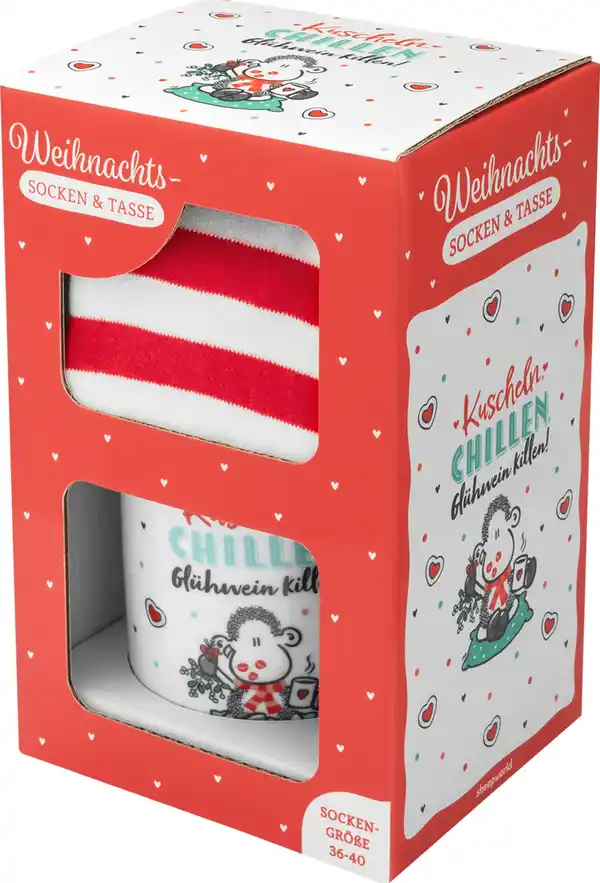 Bild 1 von Sheepworld Tasse-Socken-Set Chillen