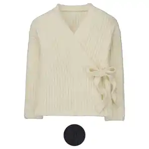 UP2FASHION WOMEN Damen Loungewear-Wickel-Cardigan