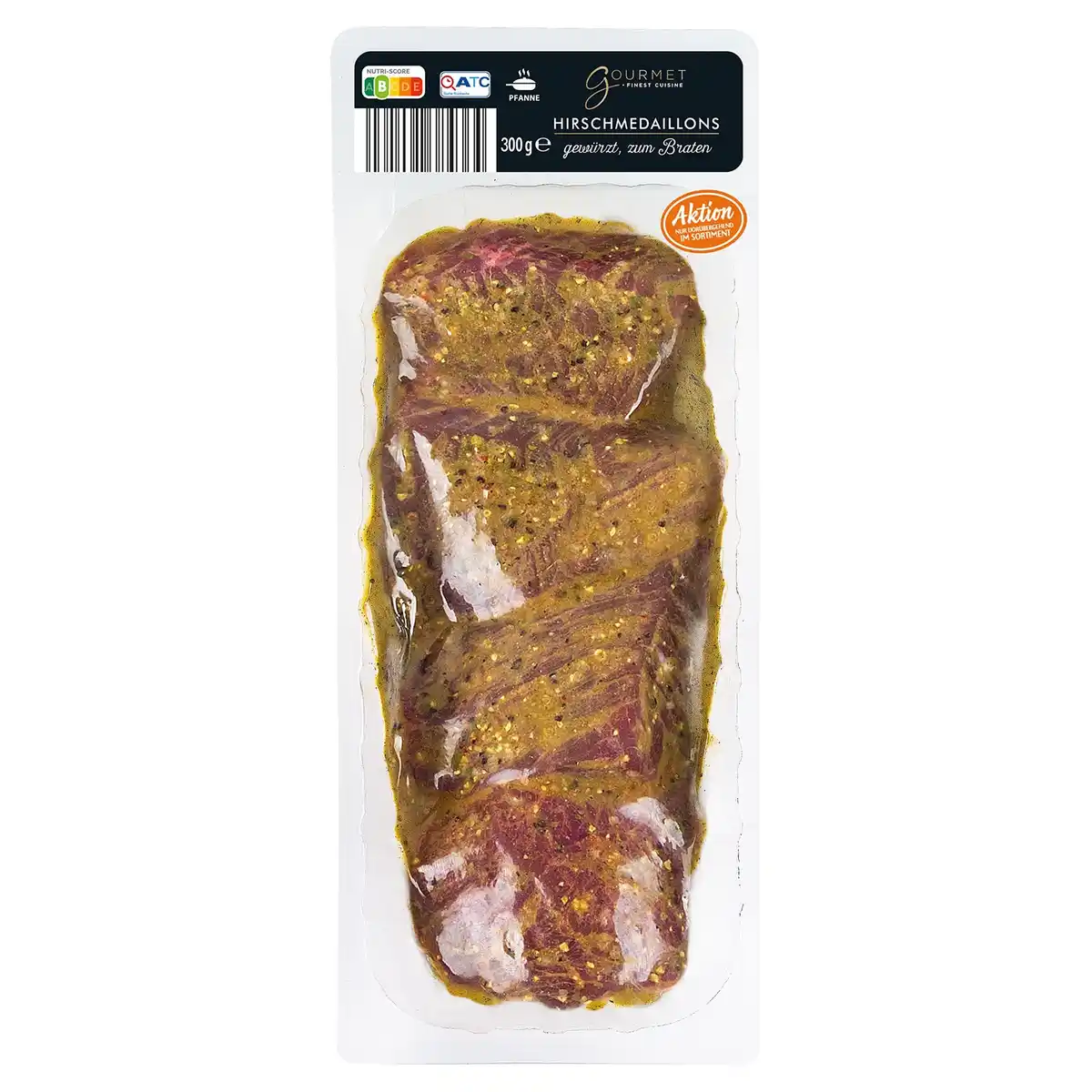 Bild 1 von GOURMET Hirsch Medaillons 300 g