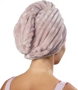 IDEENWELT Luxus-Kopfhandtuch rosa