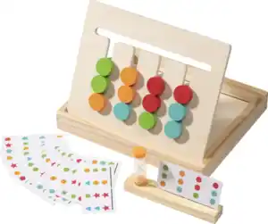 IDEENWELT Montessori Farb- & Form-Sortierspiel