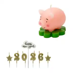 HOME CREATION Silvester-Kerze(n)