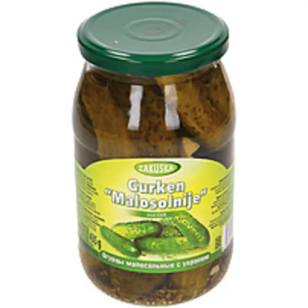 Bild 1 von Eingelegte Gurken "Malosolnije" mit Dill