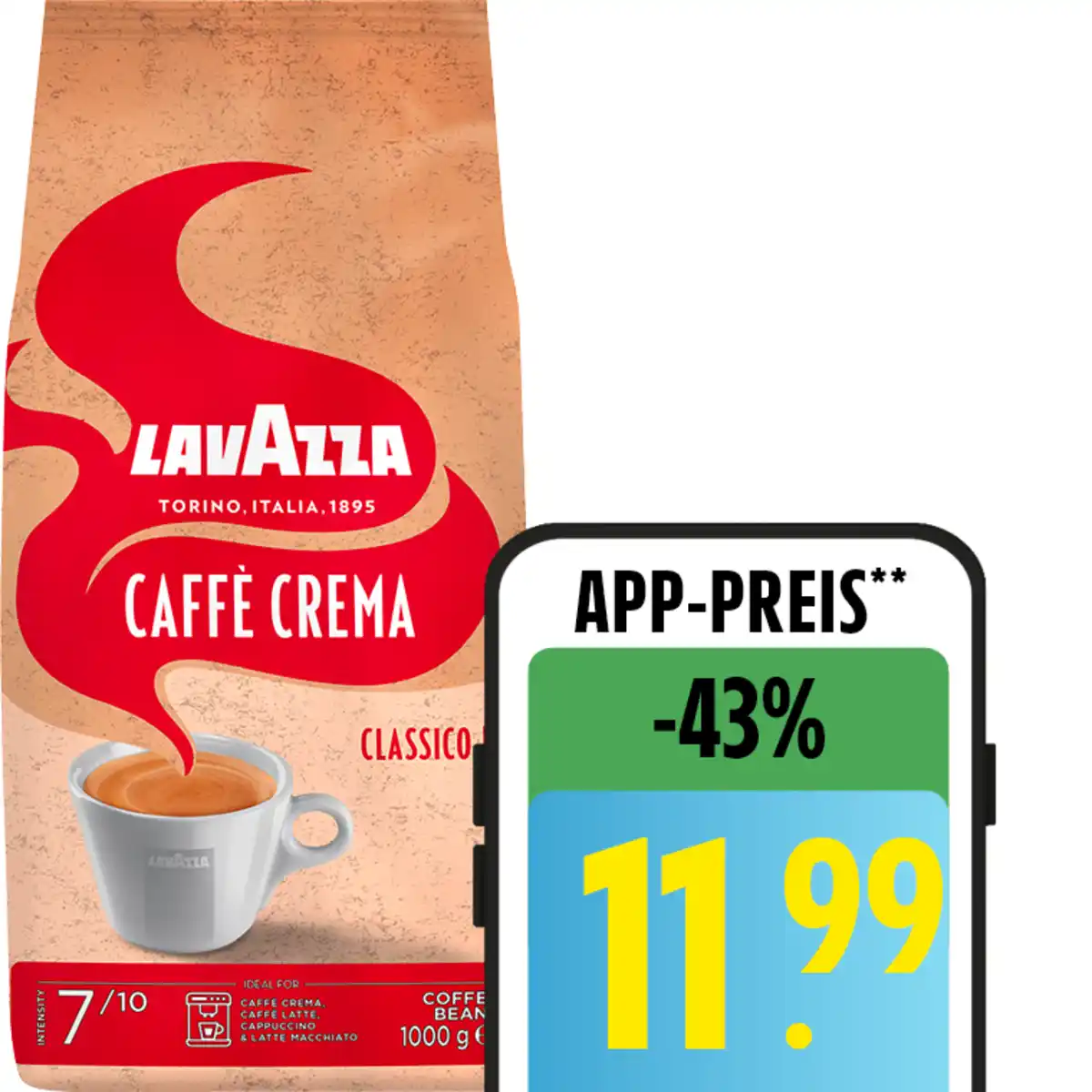 Bild 1 von Lavazza Caffè Crema oder Espresso