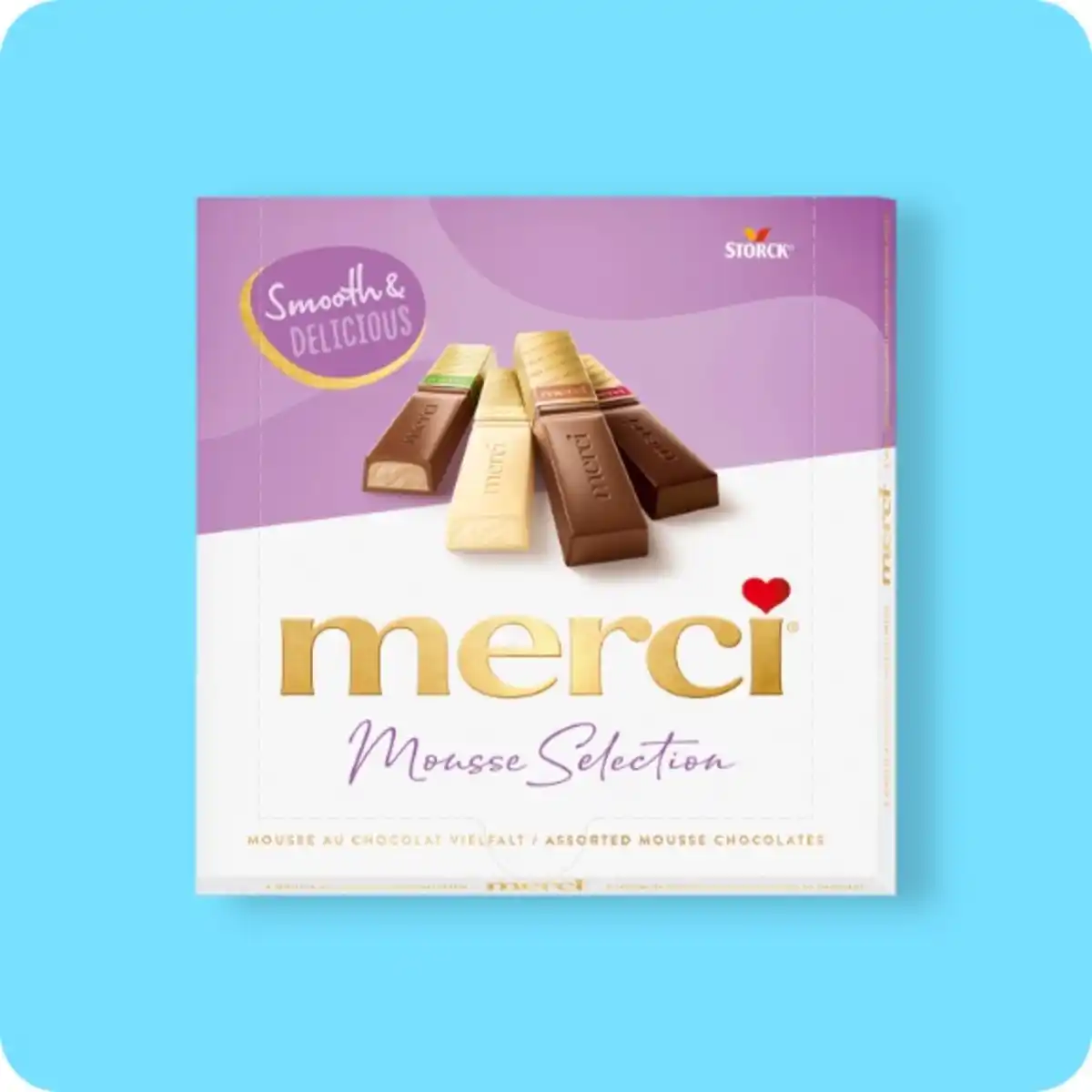 Bild 1 von STORCK® merci®  Finest Selection, Mousse-au-Chocolat-Vielfalt