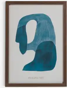 Bilderrahmen TORD 21x30cm dunkles Holz