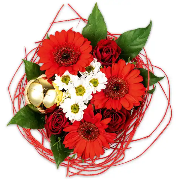 Bild 2 von Biedermeierstrauß "Weihnachten"