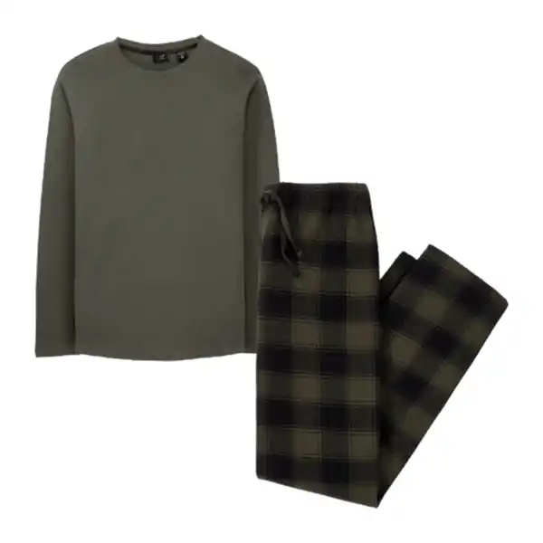 Bild 4 von UP2FASHION Flanell-Pyjama